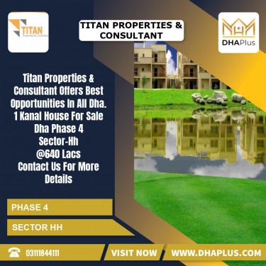 1 Kanal Residential House for Sale in Sector HH -  Phase 4, Lahore - (DP-37919)