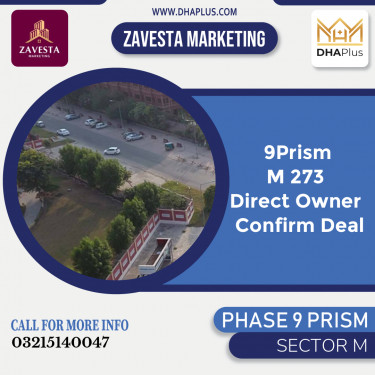 1 Kanal Residential Plot for Sale in Sector M -  Phase 9 Prism, Lahore - (DP-37933)