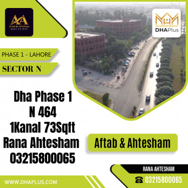 1 Kanal Residential Plot for Sale in Sector N -  Phase 1, Lahore - (DP-37942)