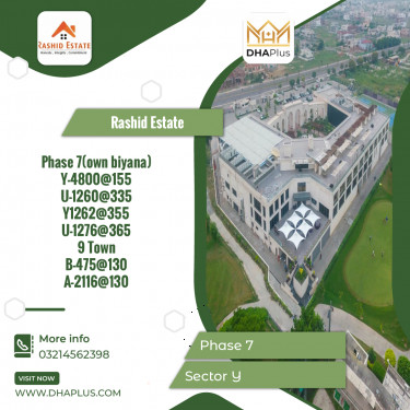 10 Marla Residential Plot for Sale in Sector Y -  Phase 7, Lahore - (DP-37948)