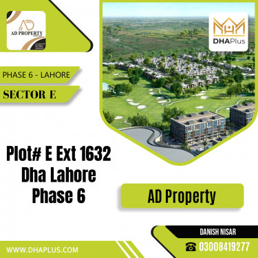 5 Marla Residential Plot for Sale in Sector E -  Phase 6, Lahore - (DP-37956)