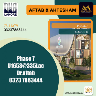 1 Kanal Residential Plot for Sale in Sector U -  Phase 7, Lahore - (DP-37990)