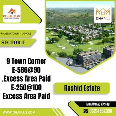 5 Marla Residential Plot for Sale in Sector E -  Phase 9 Town, Lahore - (DP-38041)