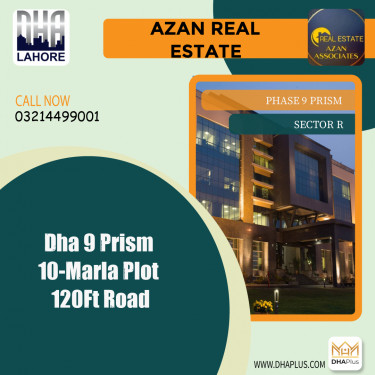 10 Marla Residential Plot for Sale in Sector R -  Phase 9 Prism, Lahore - (DP-38119)