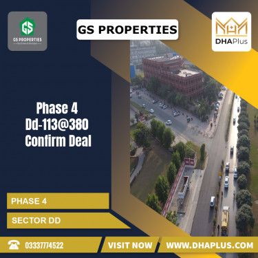 10 Marla Residential Plot for Sale in Sector DD -  Phase 4, Lahore - (DP-38156)