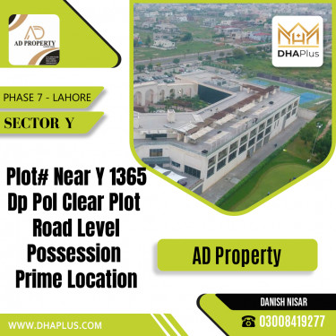 1 Kanal Residential Plot for Sale in Sector Y -  Phase 7, Lahore - (DP-38175)