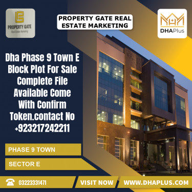 5 Marla Residential Plot for Sale in Sector E -  Phase 9 Town, Lahore - (DP-38242)