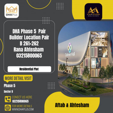 2 Kanal Residential Plot for Sale in Sector B -  Phase 5, Lahore - (DP-38269)