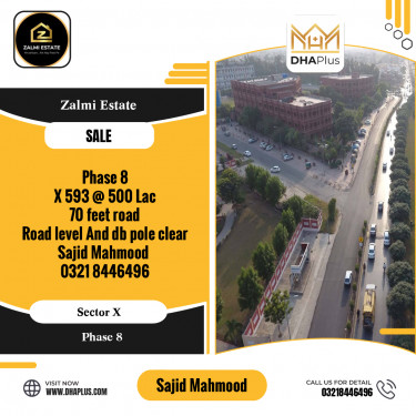 20 Marla Residential Plot for Sale in Sector X -  Phase 8, Lahore - (DP-38327)