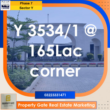 1 Kanal Residential Plot for Sale in Sector Y -  Phase 7, Lahore - (DP-38328)
