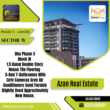 2 Kanal Residential House for Sale in Sector W -  Phase 3, Lahore - (DP-38350)