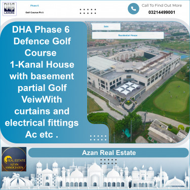 1 Kanal Residential House for Sale in Golf Course-Ph II -  Phase 6, Lahore - (DP-38351)