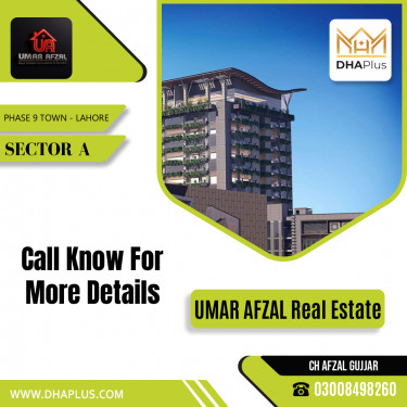 5 Marla Residential Apartment for Sale in Sector A -  Phase 9 Town, Lahore - (DP-38370)