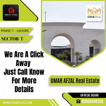 5 Marla Residential Plot for Sale in Sector T -  Phase 7, Lahore - (DP-38372)
