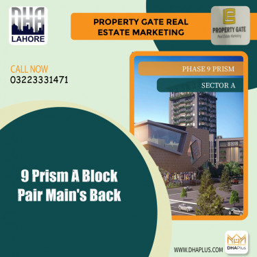 2 Kanal Residential Plot for Sale in Sector A -  Phase 9 Prism, Lahore - (DP-38379)