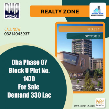 1 Kanal Residential Plot for Sale in Sector U -  Phase 7, Lahore - (DP-38546)