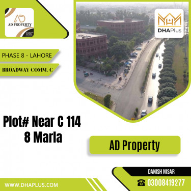 8 Marla Residential Plot for Sale in Broadway Commercial C -  Phase 8, Lahore - (DP-38591)