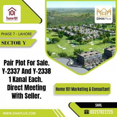 2 Kanal Residential Plot for Sale in Sector Y -  Phase 7, Lahore - (DP-38603)