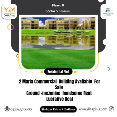 2 Marla Residential Plot for Sale in Sector V Commercial -  Phase 8, Lahore - (DP-38611)