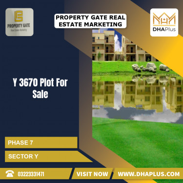 10 Marla Residential Plot for Sale in Sector Y -  Phase 7, Lahore - (DP-38648)
