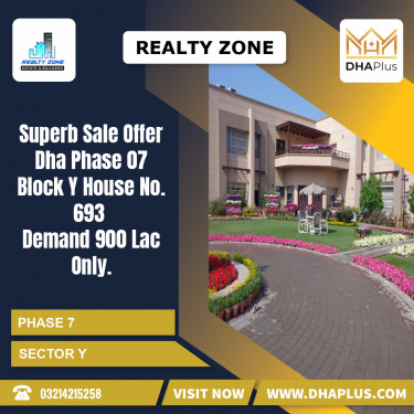 1 Kanal Residential House for Sale in Sector Y -  Phase 7, Lahore - (DP-38693)