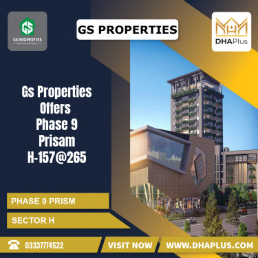 1 Kanal Residential Plot for Sale in Sector H -  Phase 9 Prism, Lahore - (DP-38737)