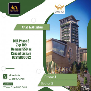 1 Kanal Residential Plot for Sale in Sector Z -  Phase 3, Lahore - (DP-38752)