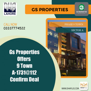 5 Marla Residential Plot for Sale in Sector A -  Phase 9 Town, Lahore - (DP-38768)