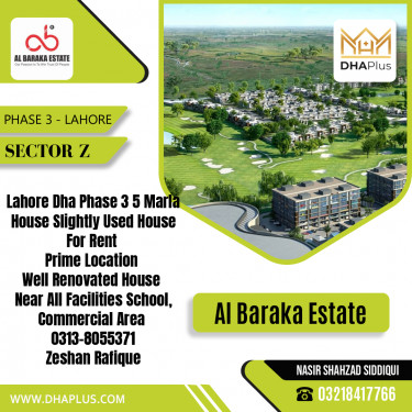 5 Marla Residential House for Rent in Sector Z -  Phase 3, Lahore - (DP-38813)