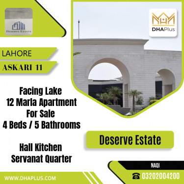 2700 Sq. Ft. Residential Apartment for Sale in Askari 11, Lahore - (DP-38851)