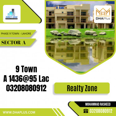 5 Marla Residential Plot for Sale in Sector A -  Phase 9 Town, Lahore - (DP-38913)