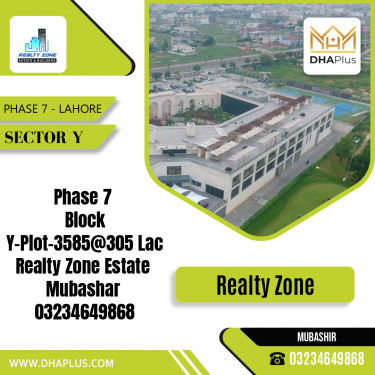 1 Kanal Residential Plot for Sale in Sector Y -  Phase 7, Lahore - (DP-38928)