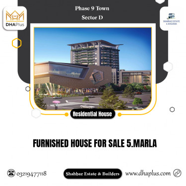 5 Marla Residential House for Sale in Sector D -  Phase 9 Town, Lahore - (DP-38929)