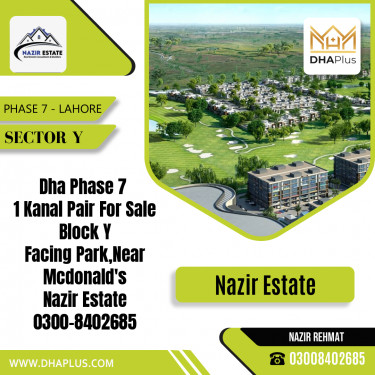 2 Kanal Residential Plot for Sale in Sector Y -  Phase 7, Lahore - (DP-39059)