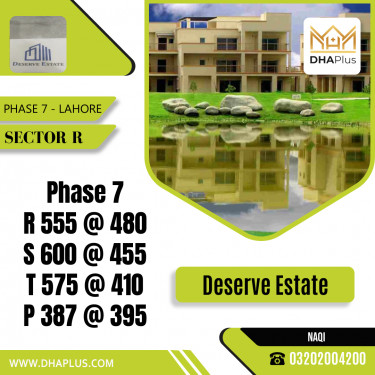 1 Kanal Residential Plot for Sale in Sector R -  Phase 7, Lahore - (DP-39131)