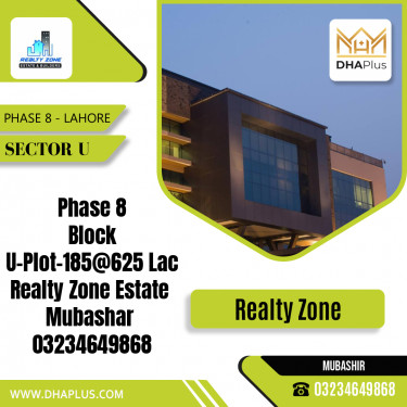 1 Kanal Residential Plot for Sale in Sector U -  Phase 8, Lahore - (DP-39152)
