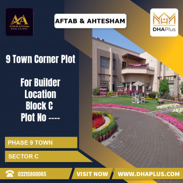 5 Marla Residential Plot for Sale in Sector C -  Phase 9 Town, Lahore - (DP-39179)