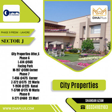 5 Marla Residential Plot for Sale in Sector J -  Phase 9 Prism, Lahore - (DP-39226)