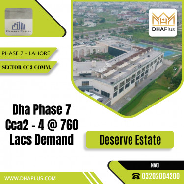 4 Marla Commercial Plot for Sale in Sector CC2 Commercial -  Phase 7, Lahore - (DP-39291)