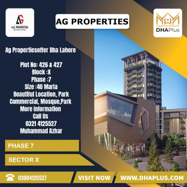 40 Marla Residential Plot for Sale in Sector X -  Phase 7, Lahore - (DP-39394)