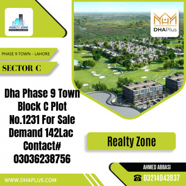 5 Marla Residential Plot for Sale in Sector C -  Phase 9 Town, Lahore - (DP-39522)