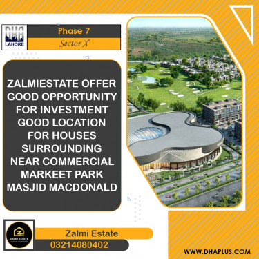 2 Kanal Residential Plot for Sale in Sector X -  Phase 7, Lahore - (DP-39586)