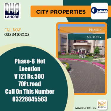 1 Kanal Residential Plot for Sale in Sector V -  Phase 8, Lahore - (DP-39587)
