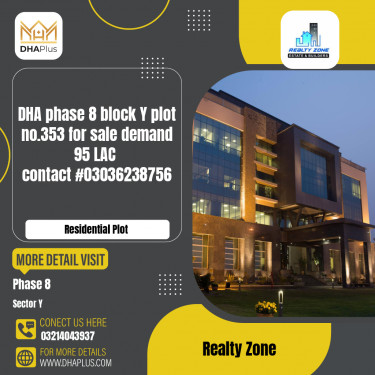 5 Marla Residential Plot for Sale in Sector Y -  Phase 8, Lahore - (DP-39623)