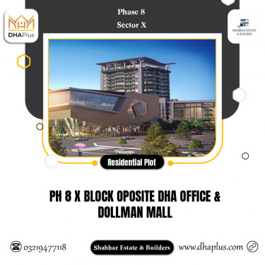 2 Kanal Residential Plot for Sale in Sector X -  Phase 8, Lahore - (DP-39744)