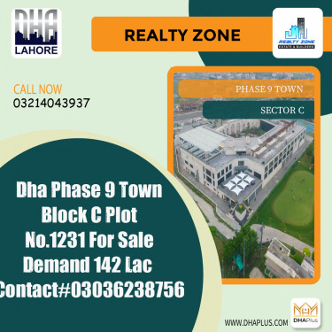 5 Marla Residential Plot for Sale in Sector C -  Phase 9 Town, Lahore - (DP-39797)