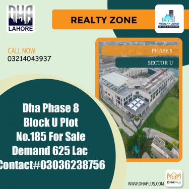 1 Kanal Residential Plot for Sale in Sector U -  Phase 8, Lahore - (DP-39808)