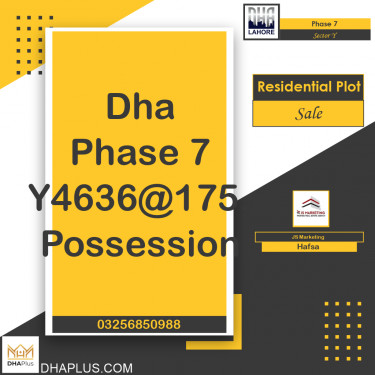 10 Marla Residential Plot for Sale in Sector Y -  Phase 7, Lahore - (DP-39849)