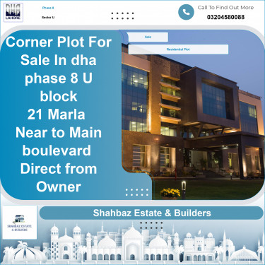 1 Kanal Residential Plot for Sale in Sector U -  Phase 8, Lahore - (DP-39900)