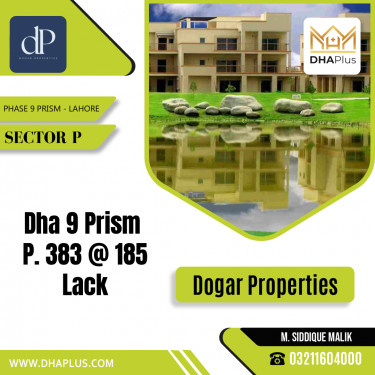 1 Kanal Residential Plot for Sale in Sector P -  Phase 9 Prism, Lahore - (DP-39971)